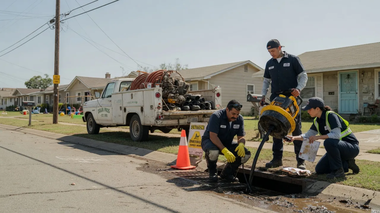 Drain Cleaning in Edna, TX near me